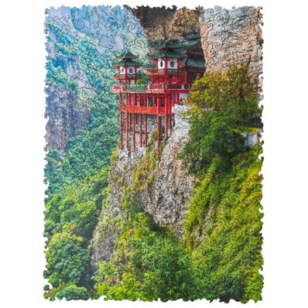 Puzzle vznášející se chrám