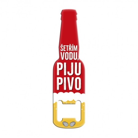 Otvírák na pivo s magnetem