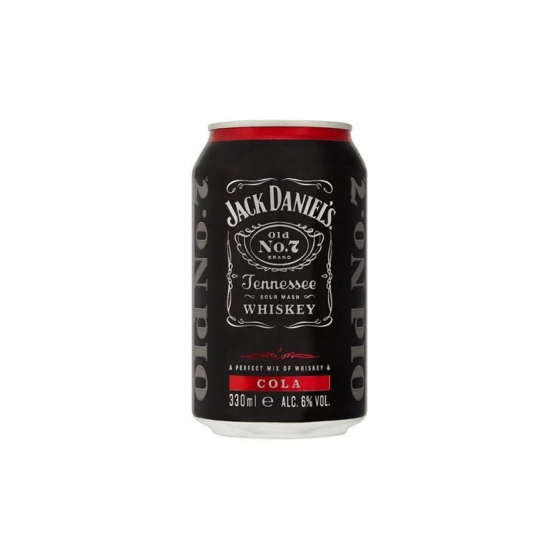 2x Jack Daniel´s s Coca-Colou 0,33l