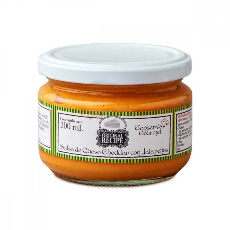 Pálivý dip s příchutí sýru čedar a pap.jalapeňo 200ml