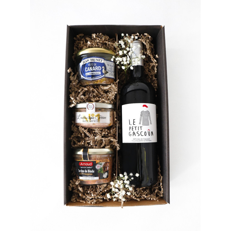 Francouzské víno s paštikami