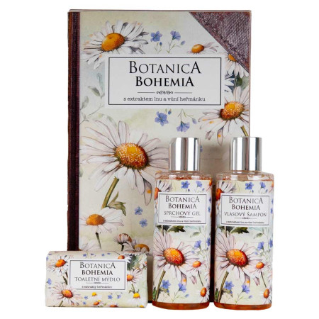 Kosmetická kniha s vůni heřmánku