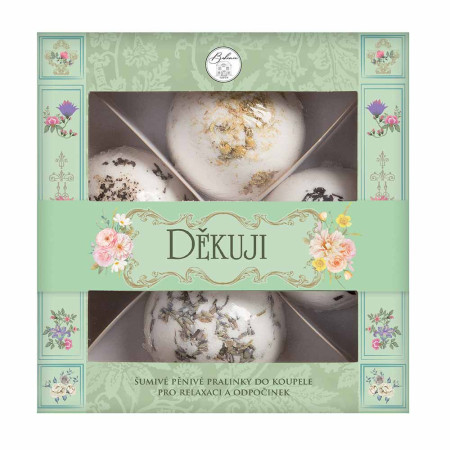 Šumivé koule Děkuji